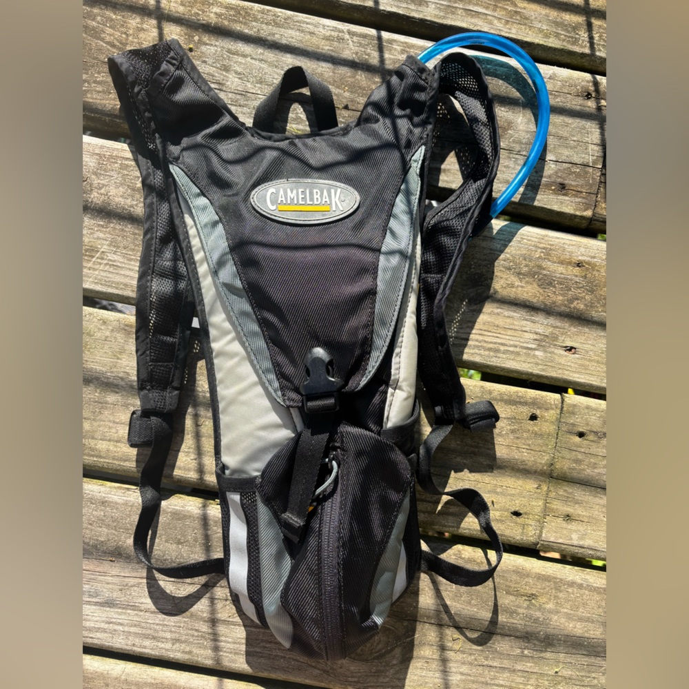 CamelBak black and gray bag